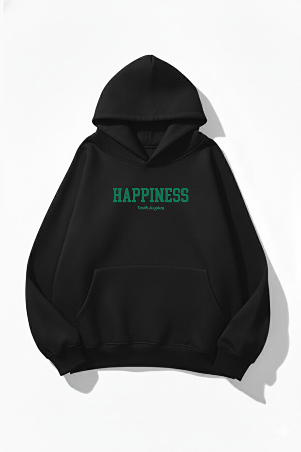 Unisex Soft Textured for You, My Muse Printed Design Oversized 3 Thread Hoodie Sweatshirt