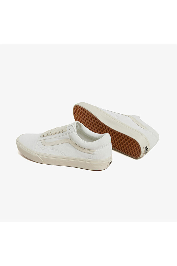 Old Skool Kadın Krem Sneaker - 3