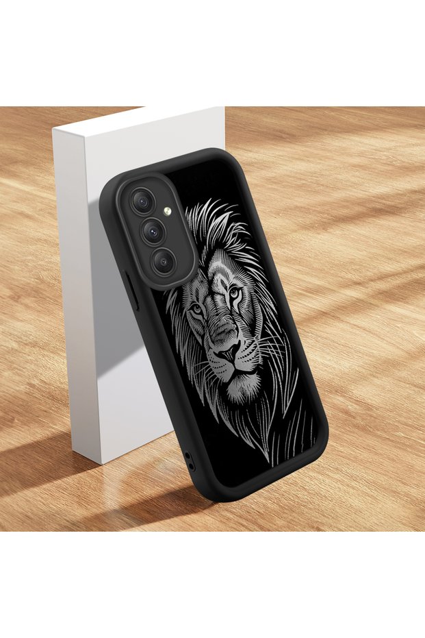Samsung Galaxy A34 5g Compatible Soft Silicone Phone Case Anti Fall Lion