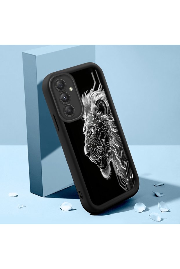 Samsung Galaxy A34 5g Compatible Soft Silicone Phone Case Anti Fall Lion