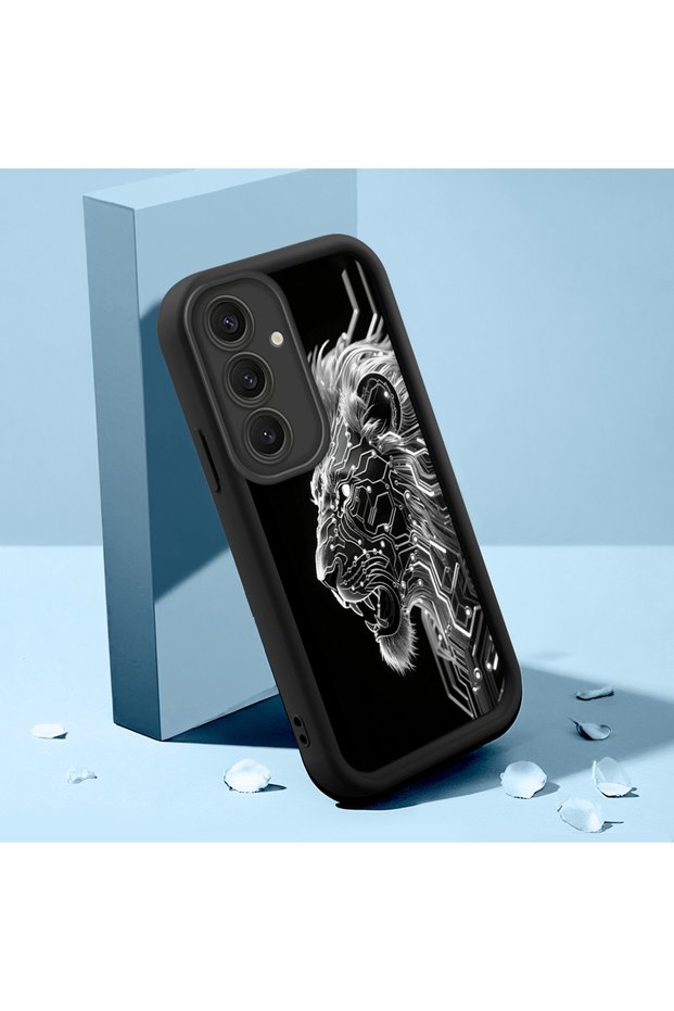 Samsung Galaxy S24 Plus Compatible Soft Silicone Phone Case Anti Fall Lion