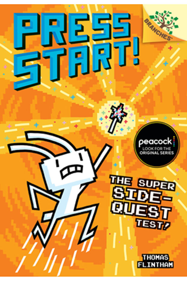 The Super Side-Quest Test!: A Branches Book (Press Start! #6) - 1