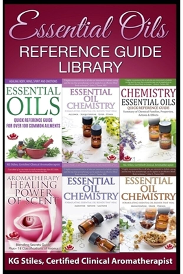 Essential Oils Reference Guide Library - 1