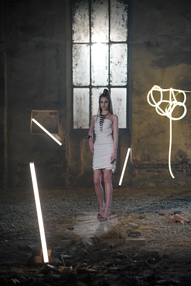 Rochie Elsa ivory - 2