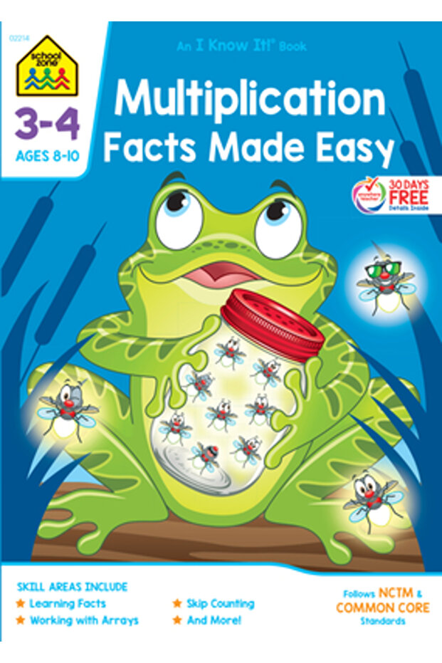 Înmulțirea simplificată 3-4 - 1