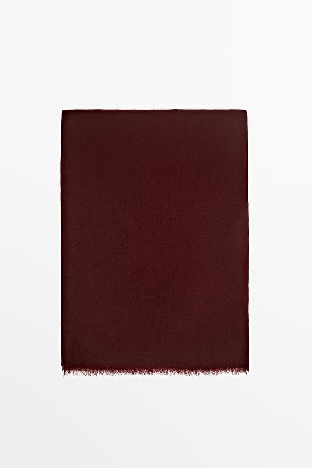 %100 yün hafif fular - 1