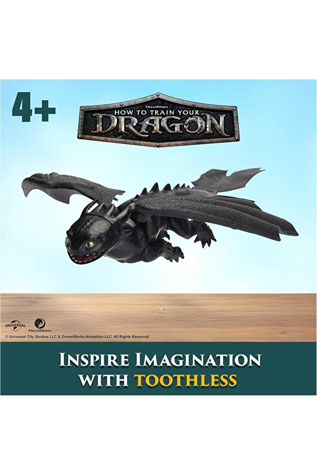 مجسم تنين بلا أسنان - 3