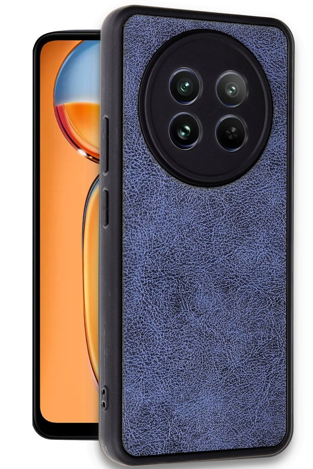 Realme 12 5g Case Leather Case Tpu Frame Back Pu Leather Cover