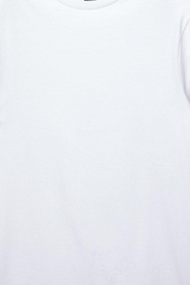 Basic muscle fit tişört - 5