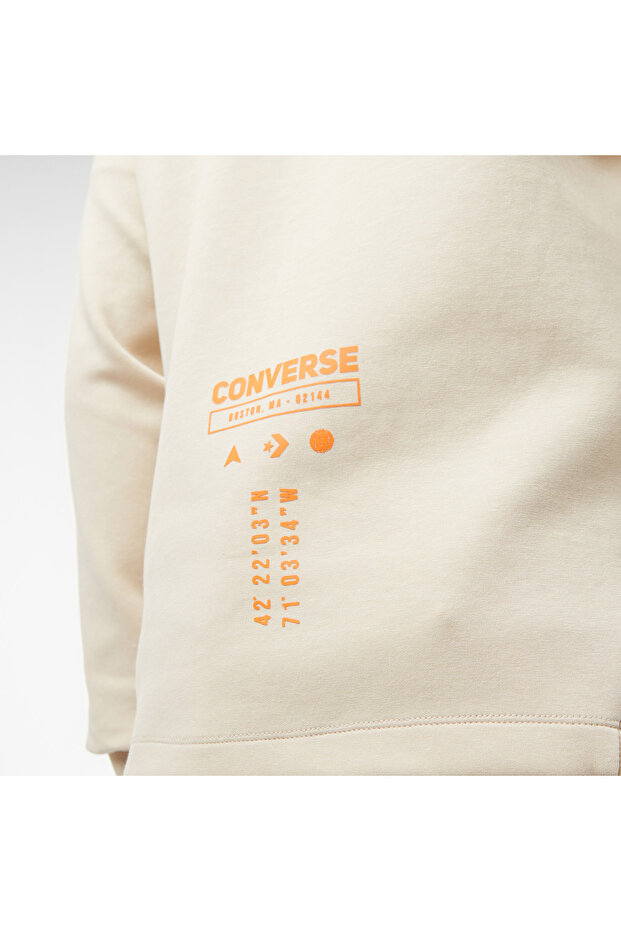 Erkek Bej Sweatshirt - 6