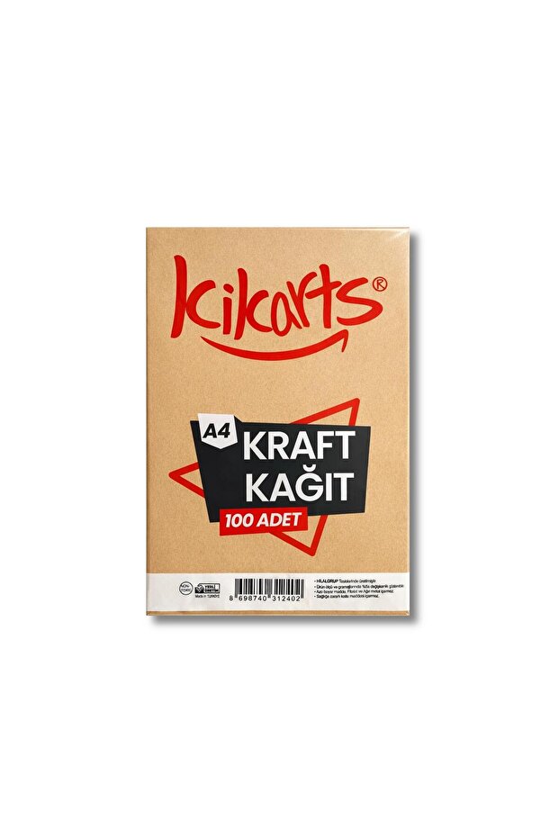 Kika A4 80 Gr Kraft Paper 100 Sheets - 2