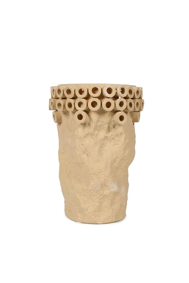 Nature Ceramic Flower Pot 18X18X26 cm Ak.Kw0019