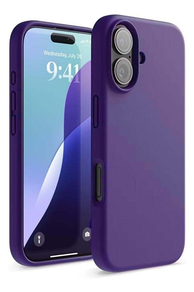 Silicone Case for iPhone 17, Silky Soft Touch Full-Body Protective Phone Case, Anti-Scratch