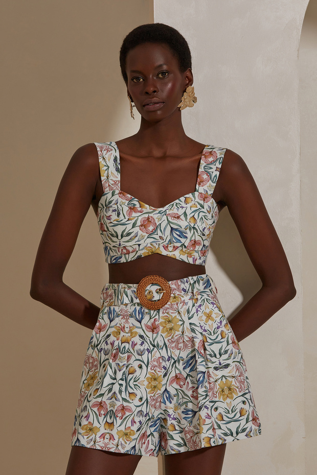 Lilith Keten Şort - 3