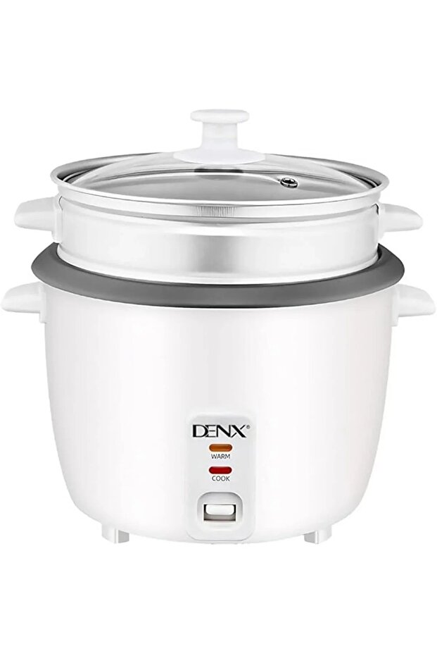 طباخ أرز كهربائي DENX DX2085 - صغير الحجم، فعال ومتعدد الوظائف