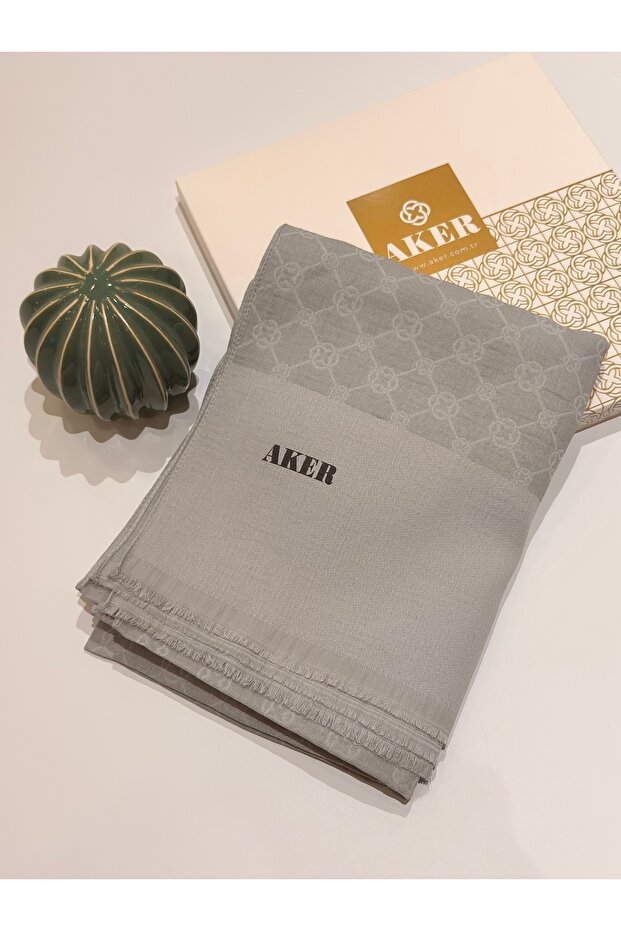 Elegance Monogram Şal - 1
