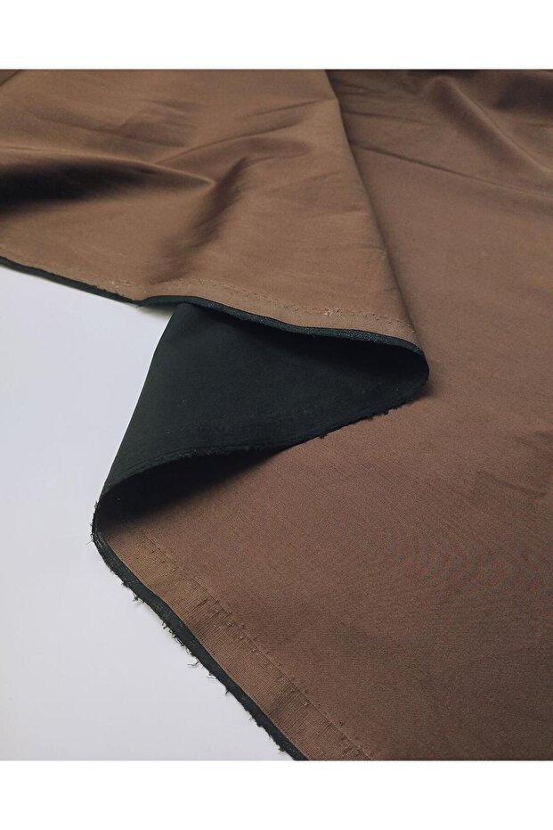 Telali Brown Cotton Fabric (Width 150 cm X Length 270 cm)