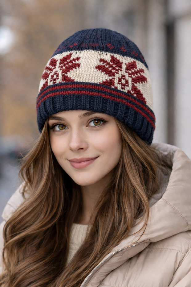Pompom Winter Oversized Stylish Beret
