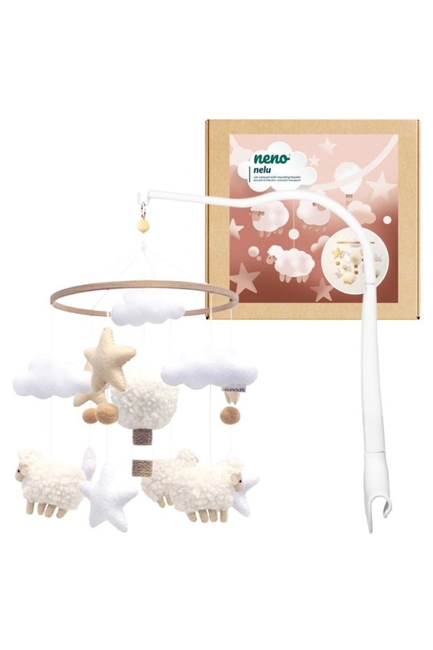 Nelu - Crib carousel with attachment bracket - 11