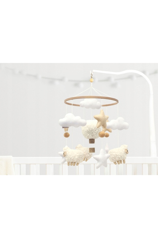 Nelu - Crib carousel with attachment bracket - 4
