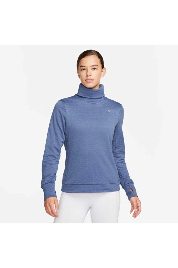 Swift Element Therma-Fit Turtleneck Women's Sweatshirt - Fb5306-491