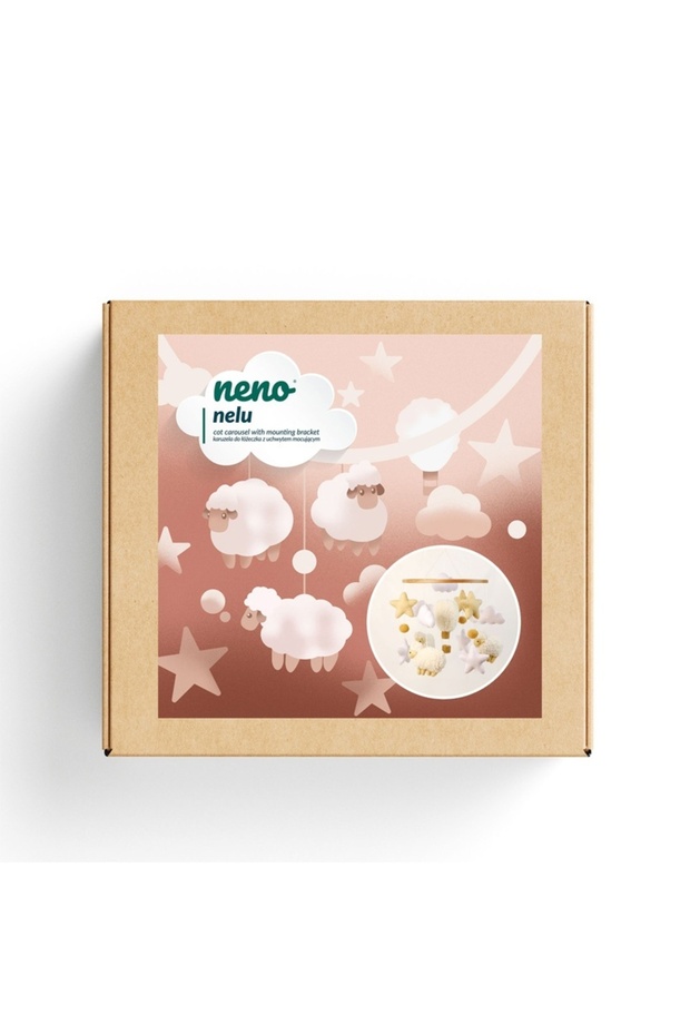 Nelu - Crib carousel with attachment bracket - 15