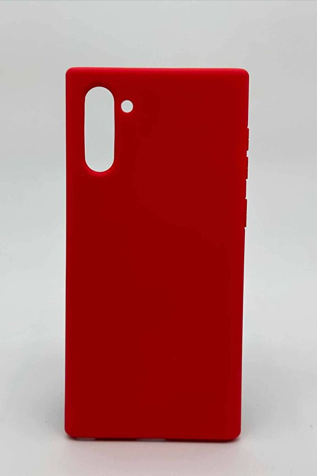 حافظة متوافقة مع هاتف سامسونج نوت 10 - أحمر - 1
