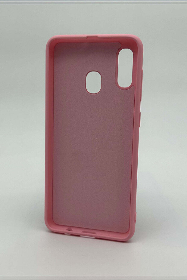 حافظة متوافقة مع هاتف سامسونج A30 - وردي - 3