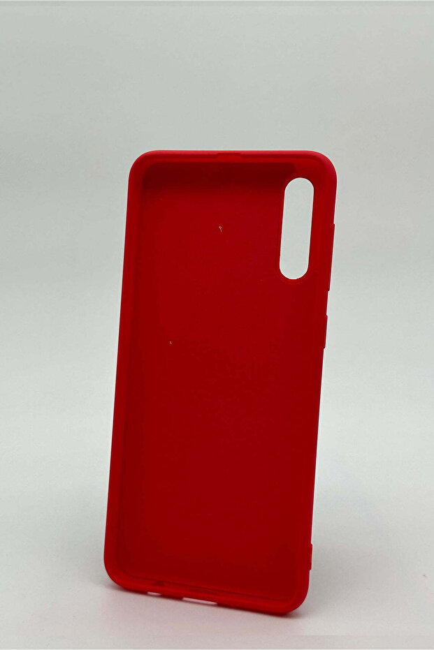 حافظة متوافقة مع هاتف سامسونج A50 - أحمر - 3