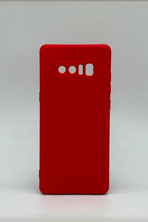 حافظة متوافقة مع هاتف سامسونج نوت 8 - أحمر - 1