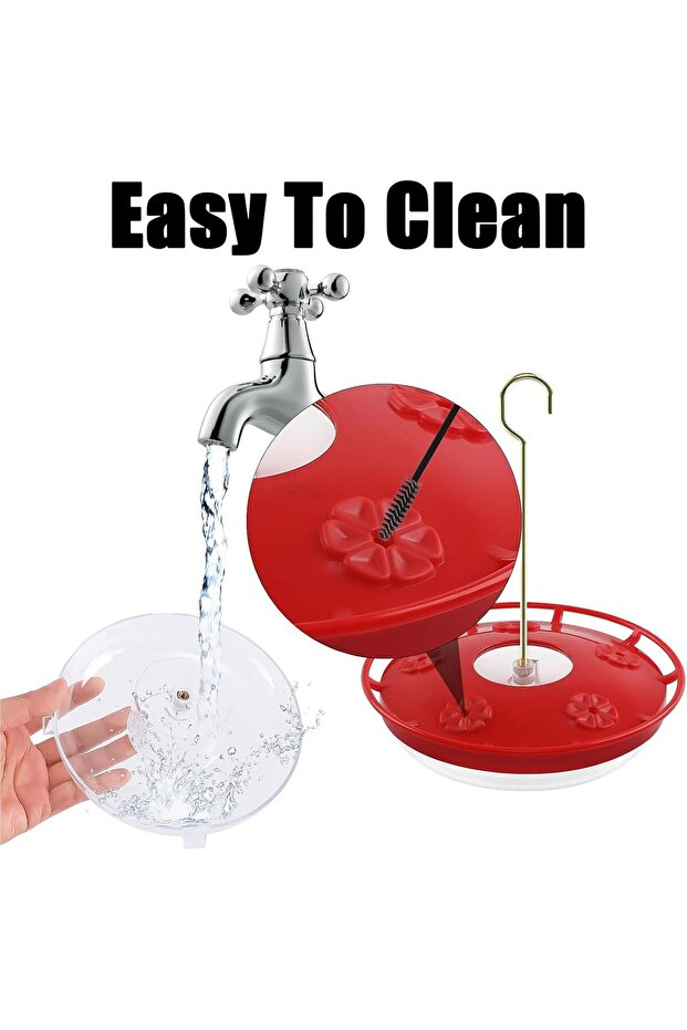 مغذي الطيور الطنانة 16 أونصة - 3