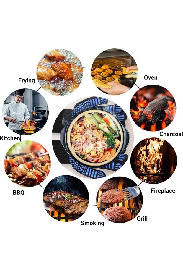 قفازات الشواء من ميتكمولارد - 4