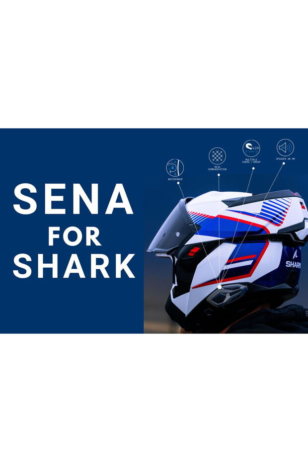 shark Sena Bluetooth İntercom Çifli BTD - 3