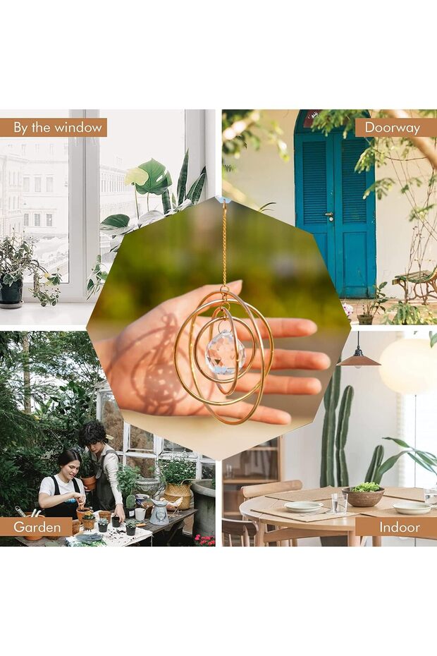 زينة كريستالية على شكل مجرة شمسية - 6