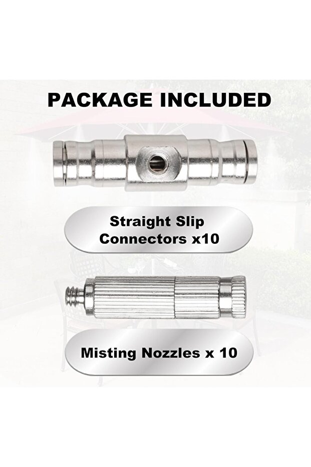 مجموعة فوهات رش رذاذ عالية الأداء من النحاس للباحات - 3