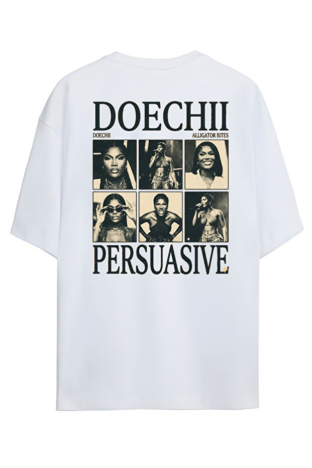Doechii - Persuasive Retro Design Unisex 100% Cotton T-Shirt