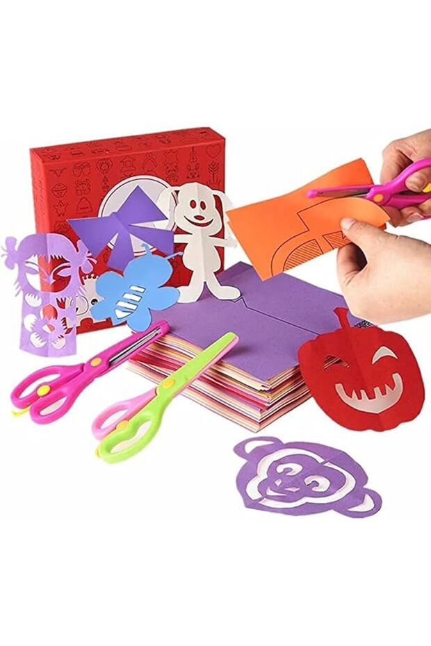 مجموعة ممتعة لقص الورق - 1