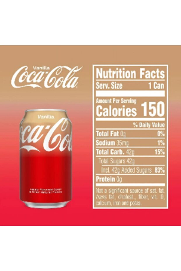 Vanilla Soda 355ml - 2