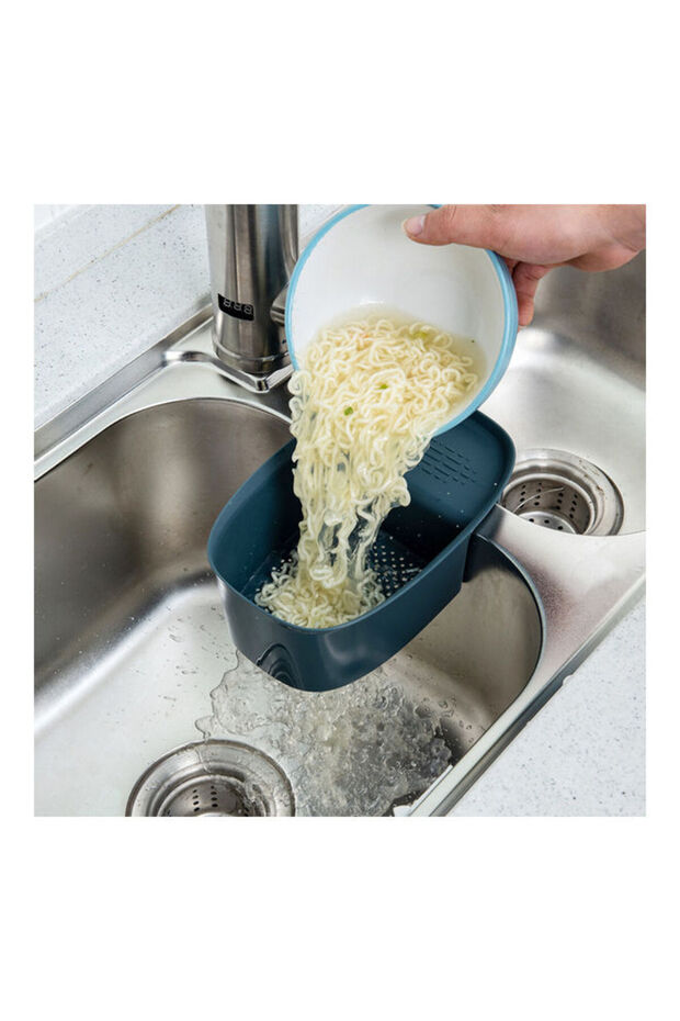 Sink Basket Strainer Blue - 2