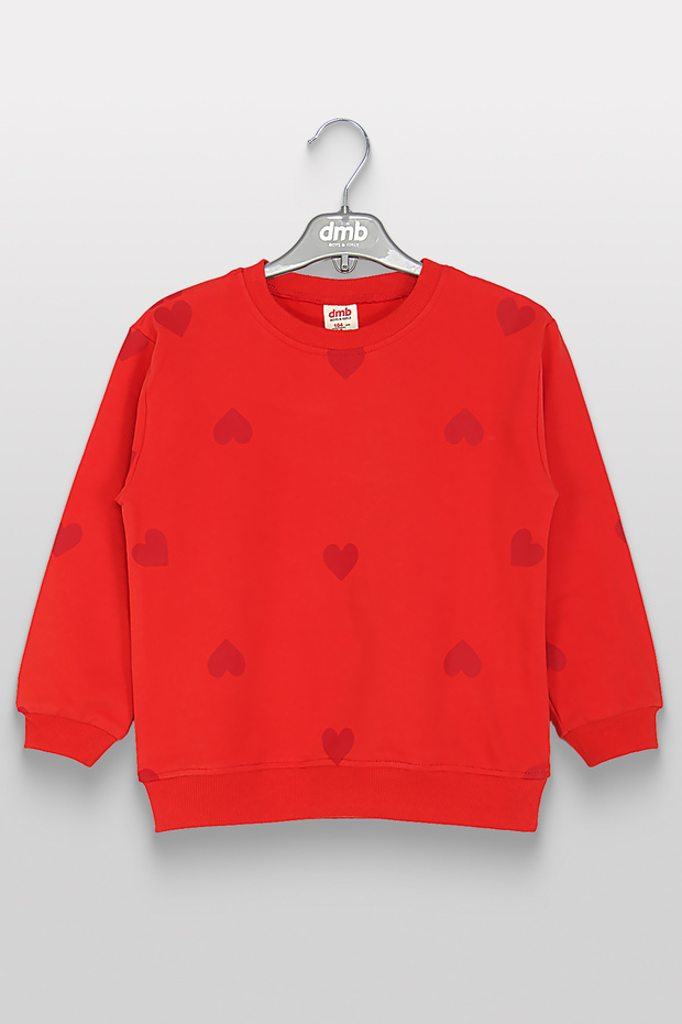 سترة أساسية بنمط قلب للفتيات - 3