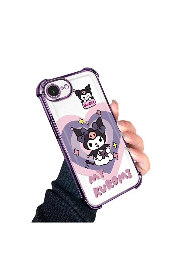 حافظة حماية من السيليكون الشفاف المتوافقة مع هاتف iPhone 16e، مزودة بنمط حماية - 3