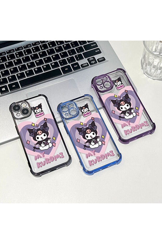 حافظة حماية من السيليكون الشفاف المتوافقة مع هاتف iPhone 14، مزودة بنمط حماية - 8