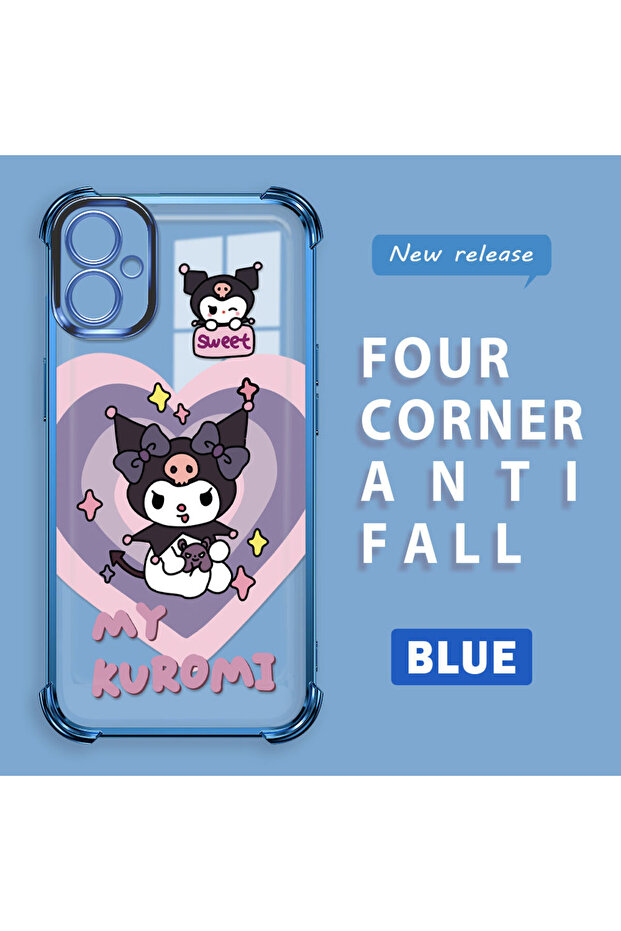 حافظة حماية من السيليكون الشفاف المتوافقة مع هاتف سامسونج جالاكسي A04e، مزودة بنمط - 2