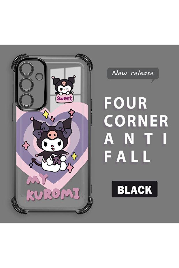 Samsung Galaxy A16 Compatible Transparent Silicone Flutter Protective Case with Pattern - 2