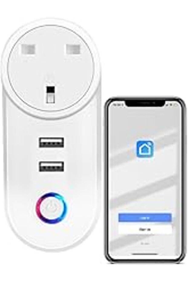 WiFi Smart Plug Tuya Smart Socket Timer Schedule Socket for Smart Home App Remote Control Com