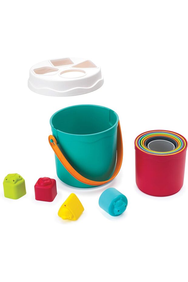 - Stack and Nest Shape Sorting Buckets - 2