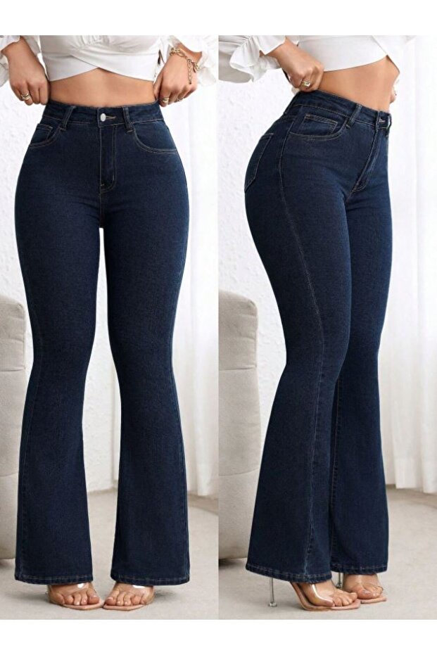 Women's Flared Jeans Pants