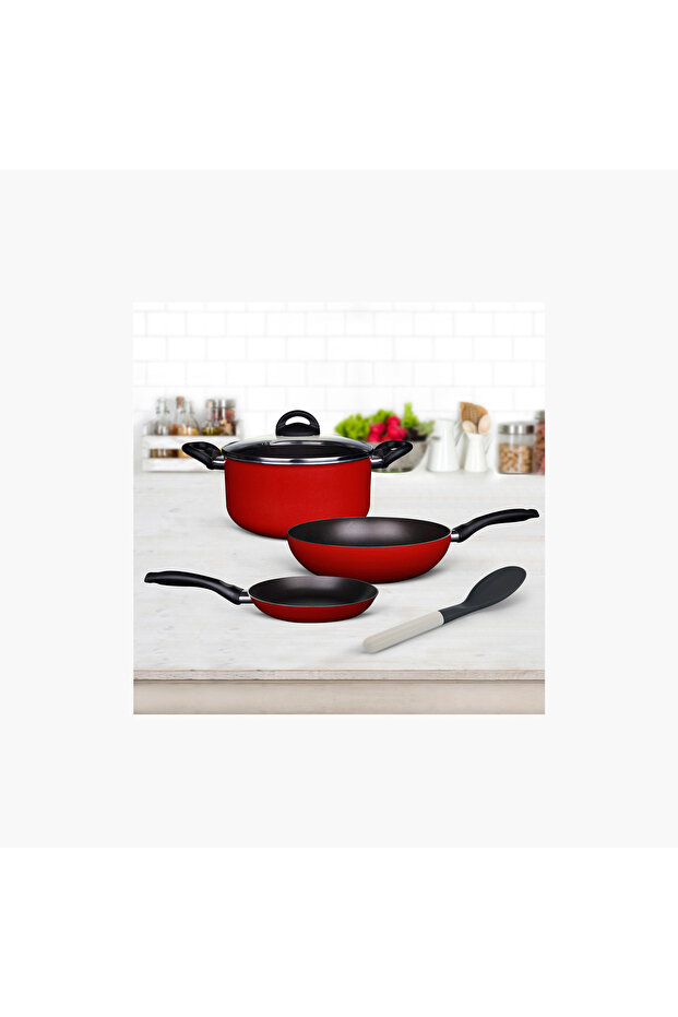 Rosso 5-Piece Nonstick Cookware Set