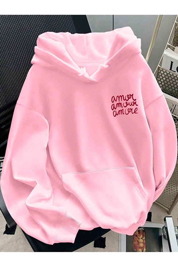 KAPÜŞONLU SWETSHİRT - 1