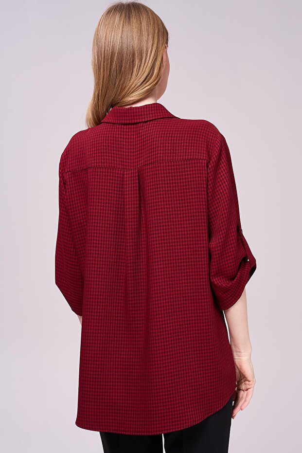 Ekose Gömlek-Bluz - 5